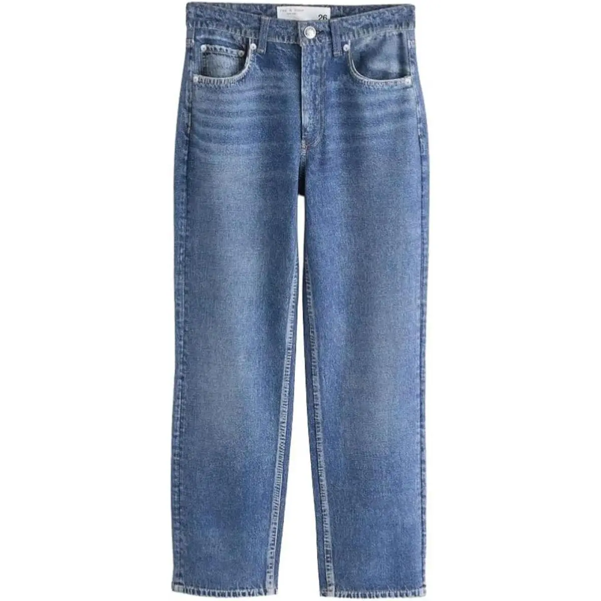 Rag Bone Women`s Miramar Ponte Harlow Mid-rise Ankle Straight Jeans Kimber Wa by Rag & Bone