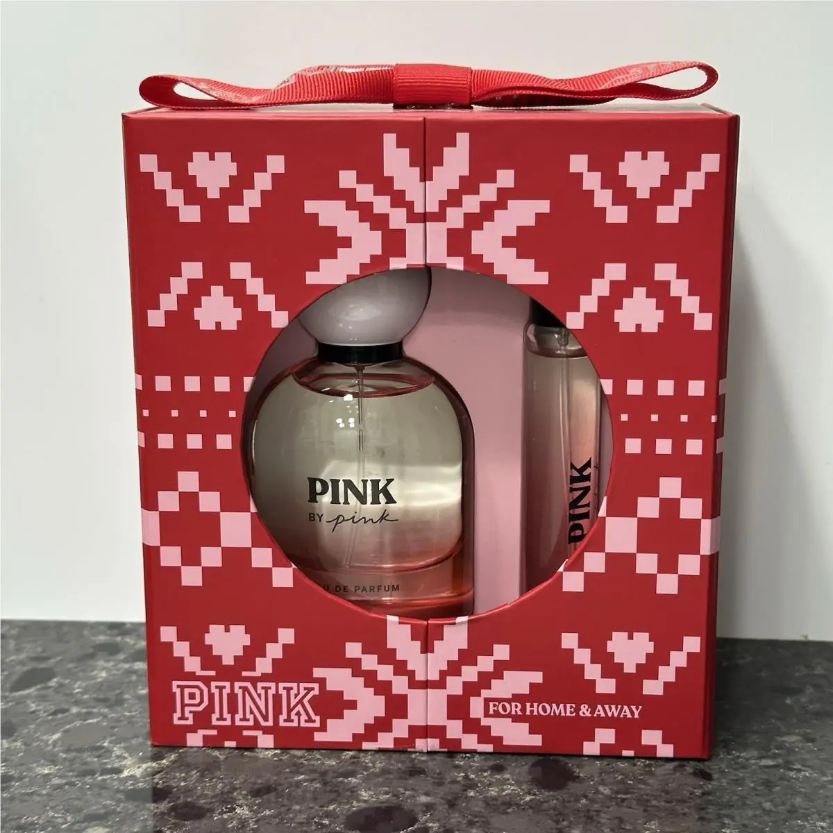 Victoria’s Secret “pink By Pink” Perfume Gift Set 1.7 oz Full Travel Rare