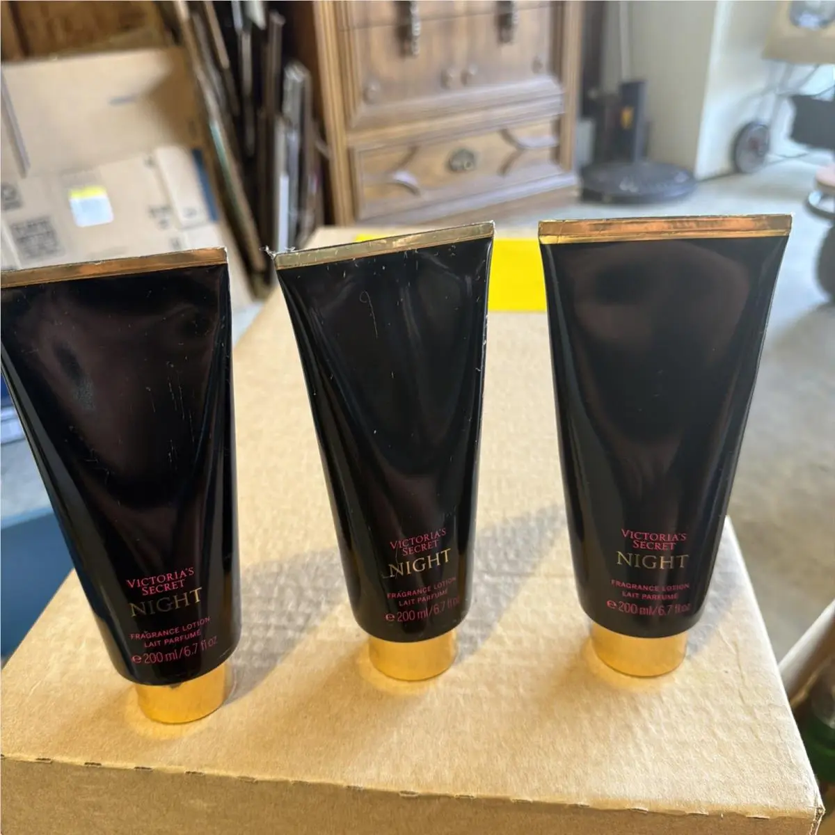 3-Victoria`s Secret Night Fragrance Lotion 6.7 Fl. oz
