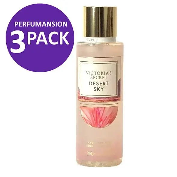 Victoria’s Secret Desert Sky Fragrance Body Mist Spray 8.4 oz 250ml 3 Pack