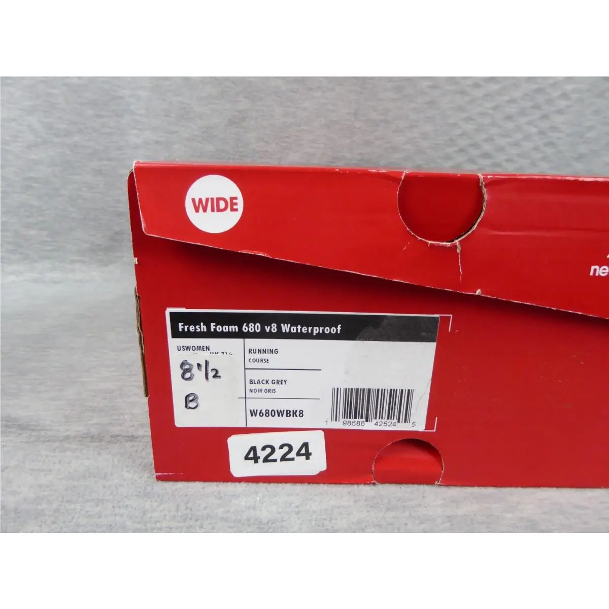 New Balance shoes - New Balance Fresh Foam 680 V8 - Black 8