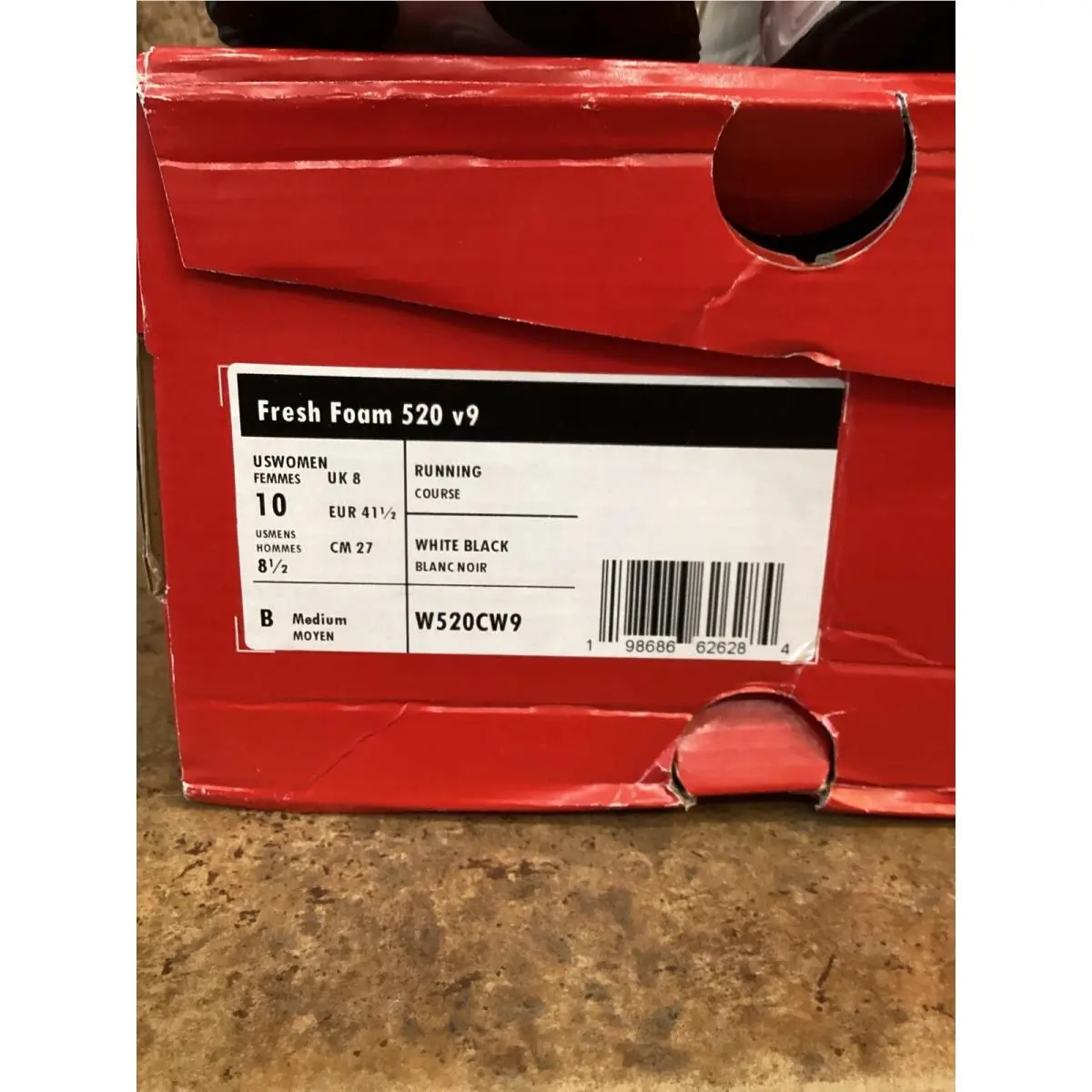 New Balance shoes - New Balance Fresh Foam 520 v9 - White 5