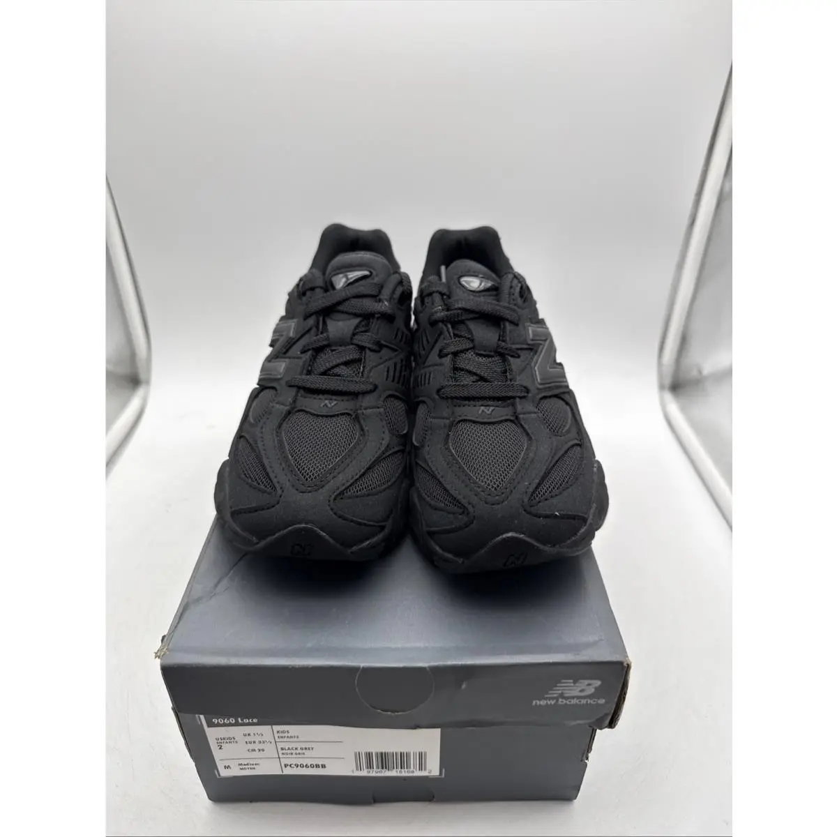 New Balance shoes - New Balance 9060 Lace PC9060BB - PC9060BB - Black (UPC: 197967151682) 3