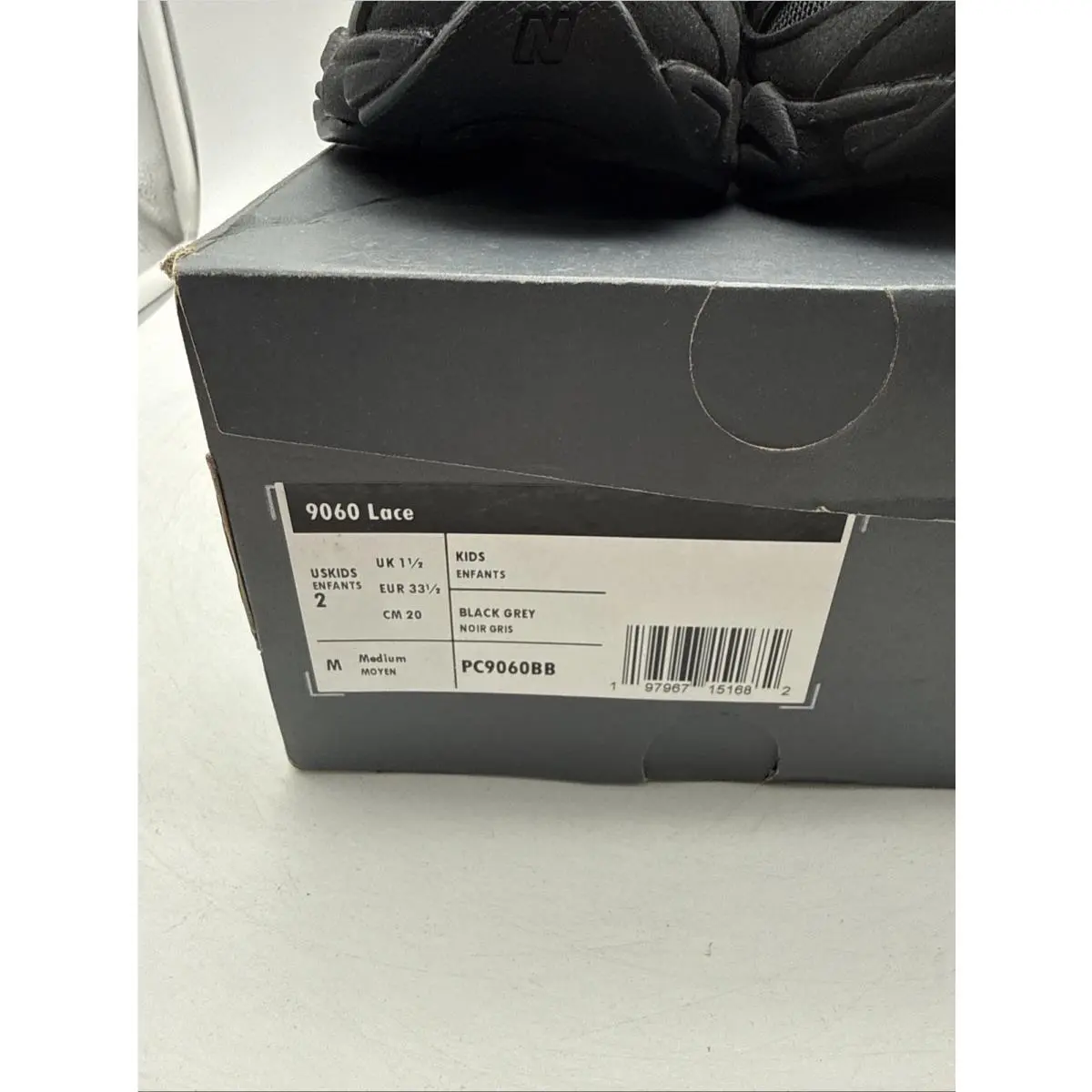 New Balance shoes - New Balance 9060 Lace PC9060BB - PC9060BB - Black (UPC: 197967151682) 4
