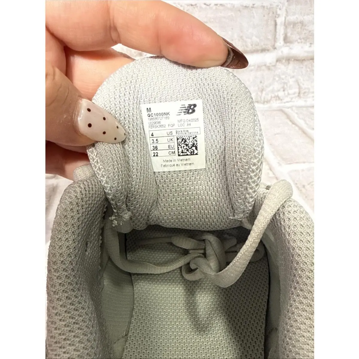 New Balance shoes - New Balance 1000 - Arid Stone Silver (UPC: 0198686727189) 3
