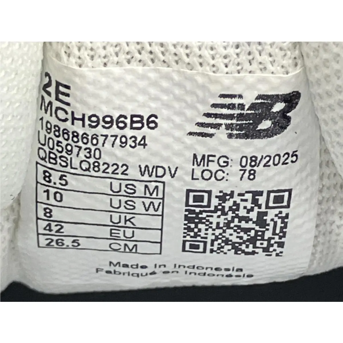 New Balance shoes - New Balance FuelCell 996v6 - FuelCell - MCH996B6 - Black/Blue/Gold 12