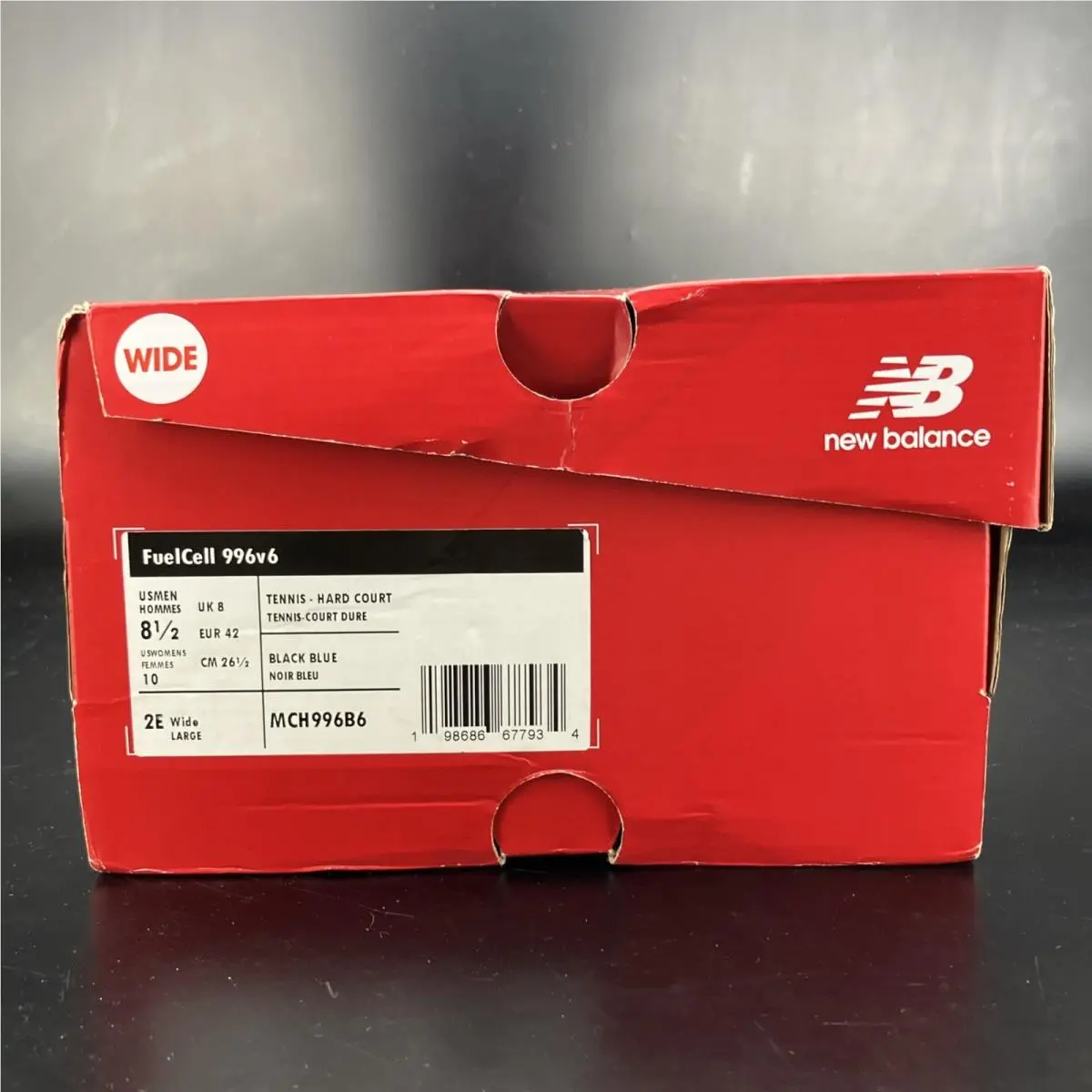 New Balance shoes - New Balance FuelCell 996v6 - FuelCell - MCH996B6 - Black/Blue/Gold 14