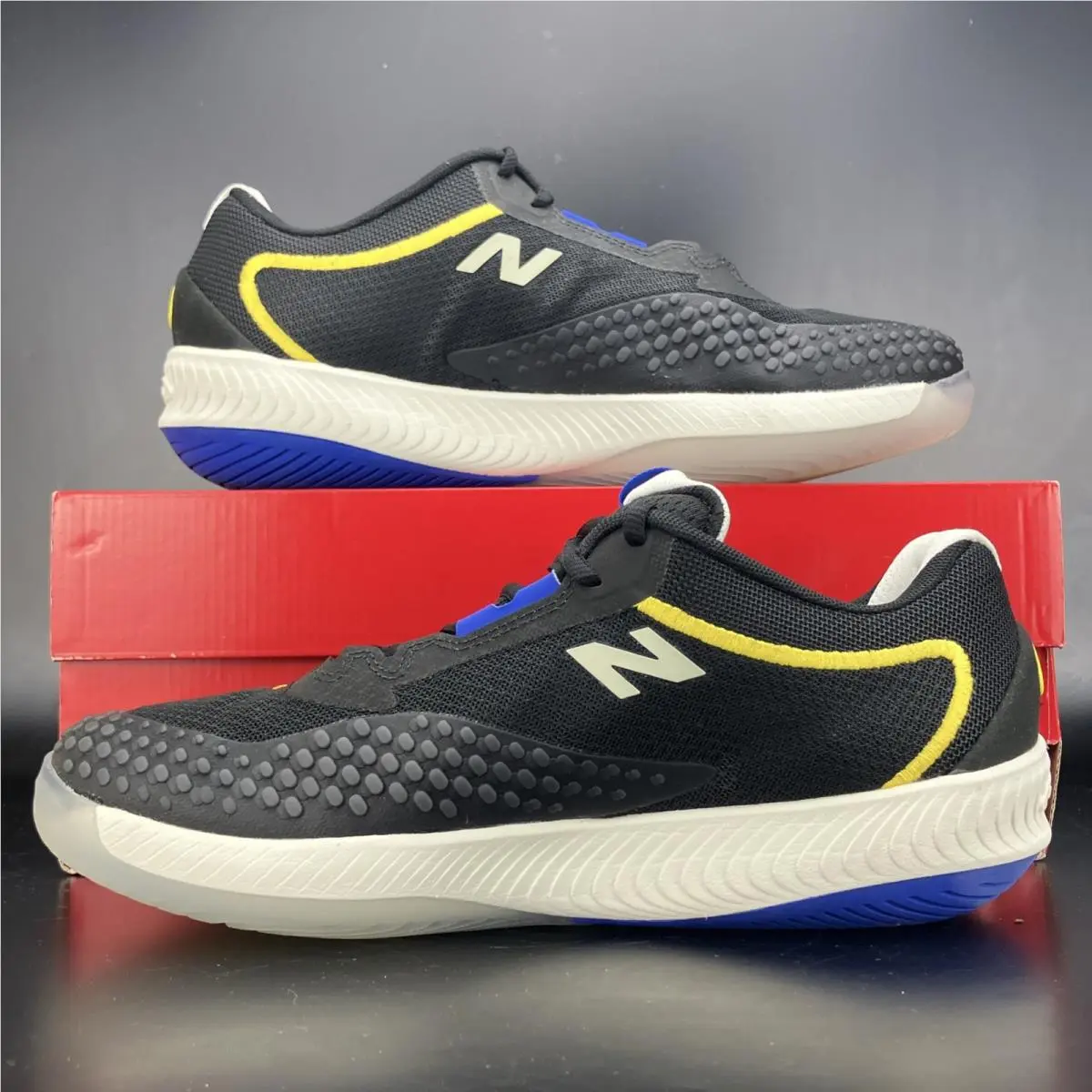 New Balance shoes - New Balance FuelCell 996v6 - FuelCell - MCH996B6 - Black/Blue/Gold 2