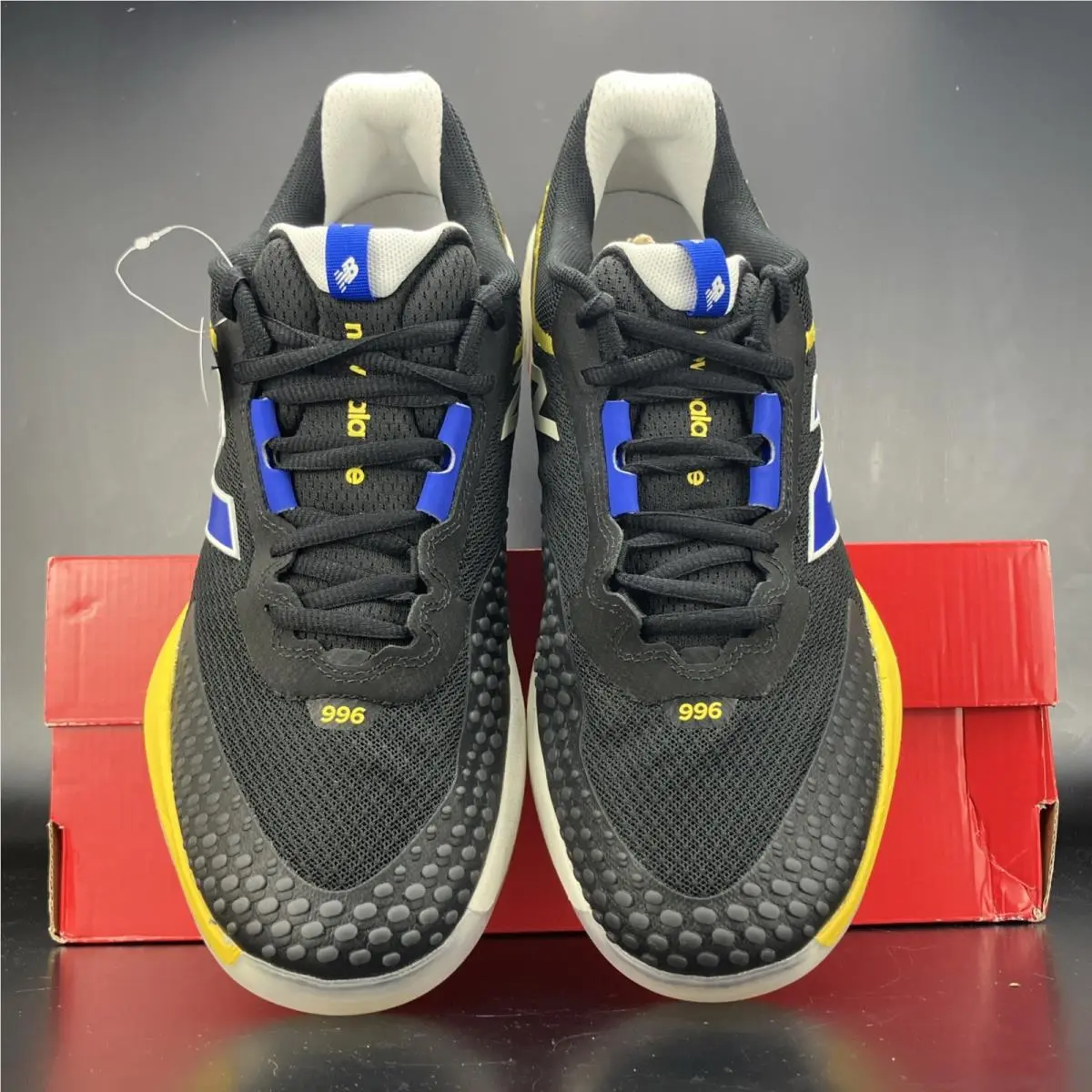 New Balance shoes - New Balance FuelCell 996v6 - FuelCell - MCH996B6 - Black/Blue/Gold 3