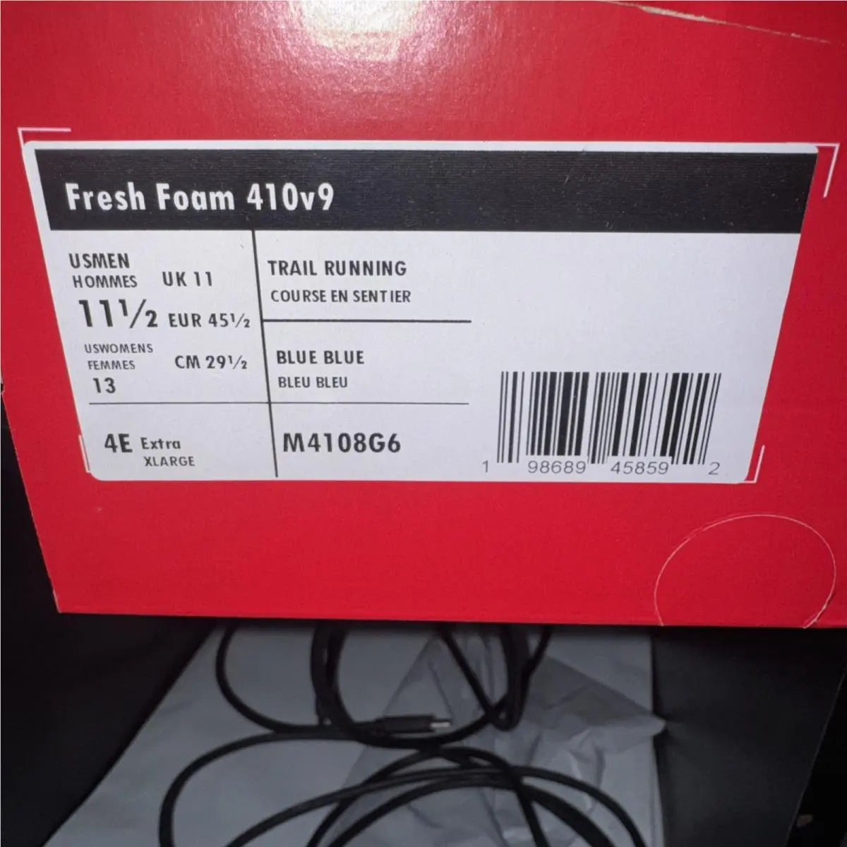 New Balance shoes - New Balance Fresh Foam 410v8 - Blue 5