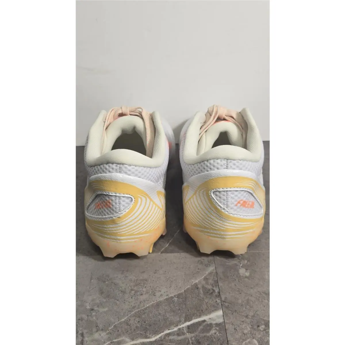 New Balance shoes - FreezeLX v5 Low - FreezeLX Low - 777147 - white and orange (UPC: 197968010315) 5