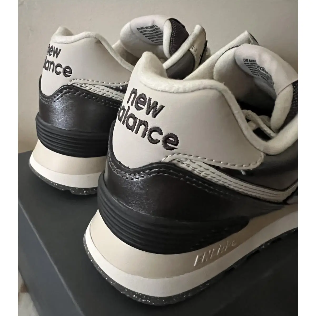New Balance shoes - New Balance 574 - WL574MGS - Metallic Bronze/Black 7