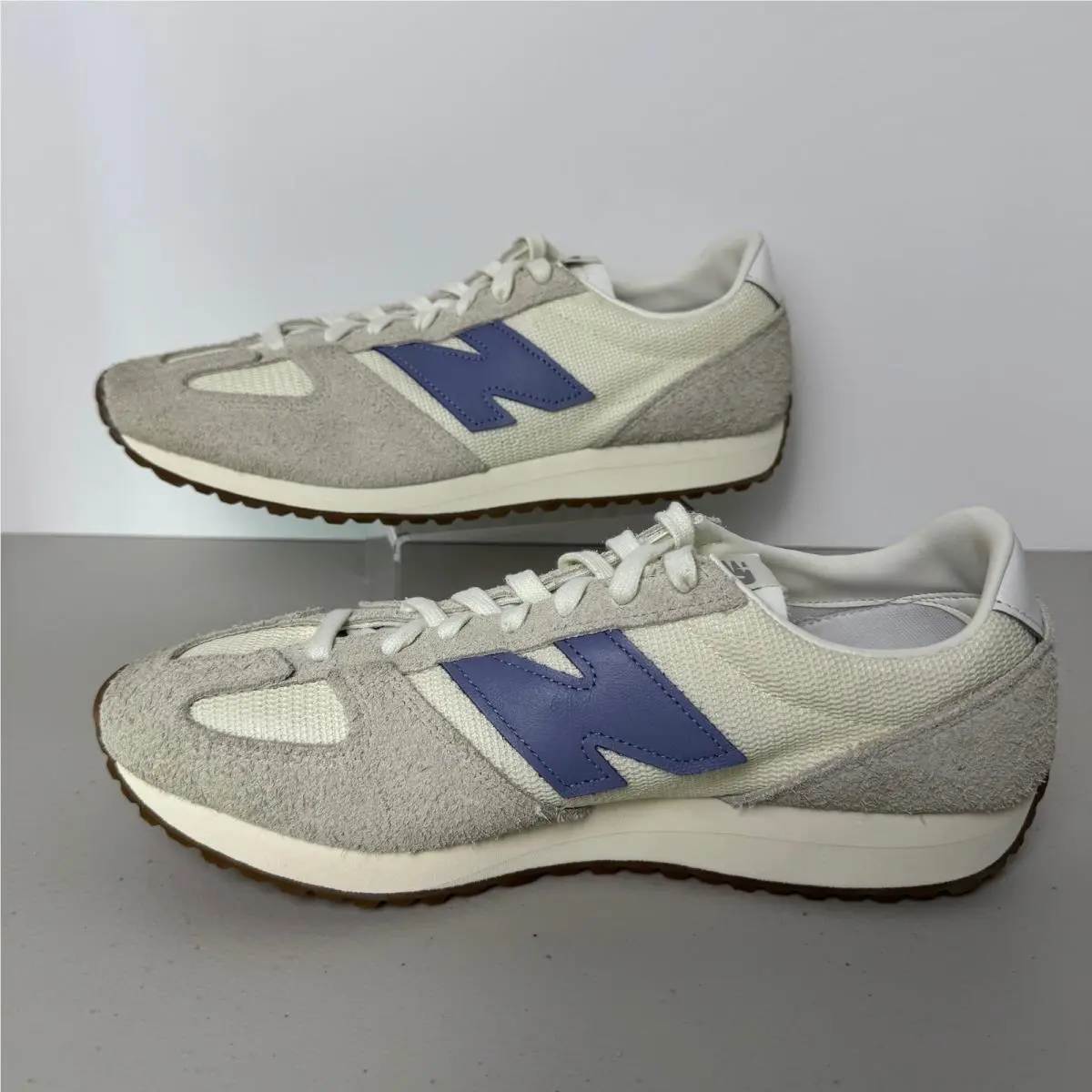 471 Sneakers Cream Grey Purple Gum Sole U471AA Men 10.5 Women 12 New by New Balance