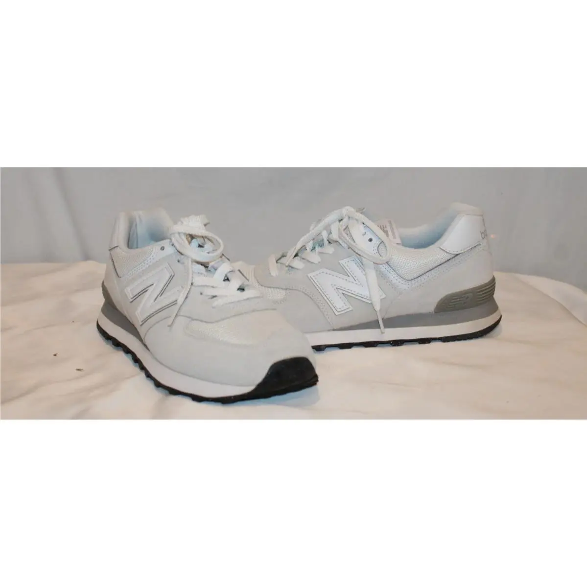 New Balance shoes - 574 - White 1