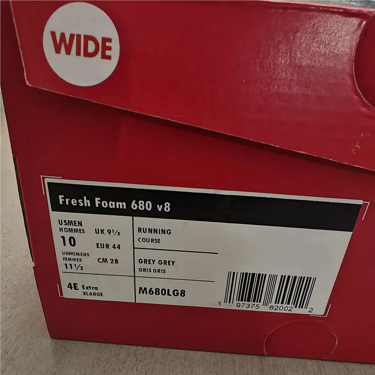 New Balance shoes - 680 - Gray (UPC: 197375620022) 9