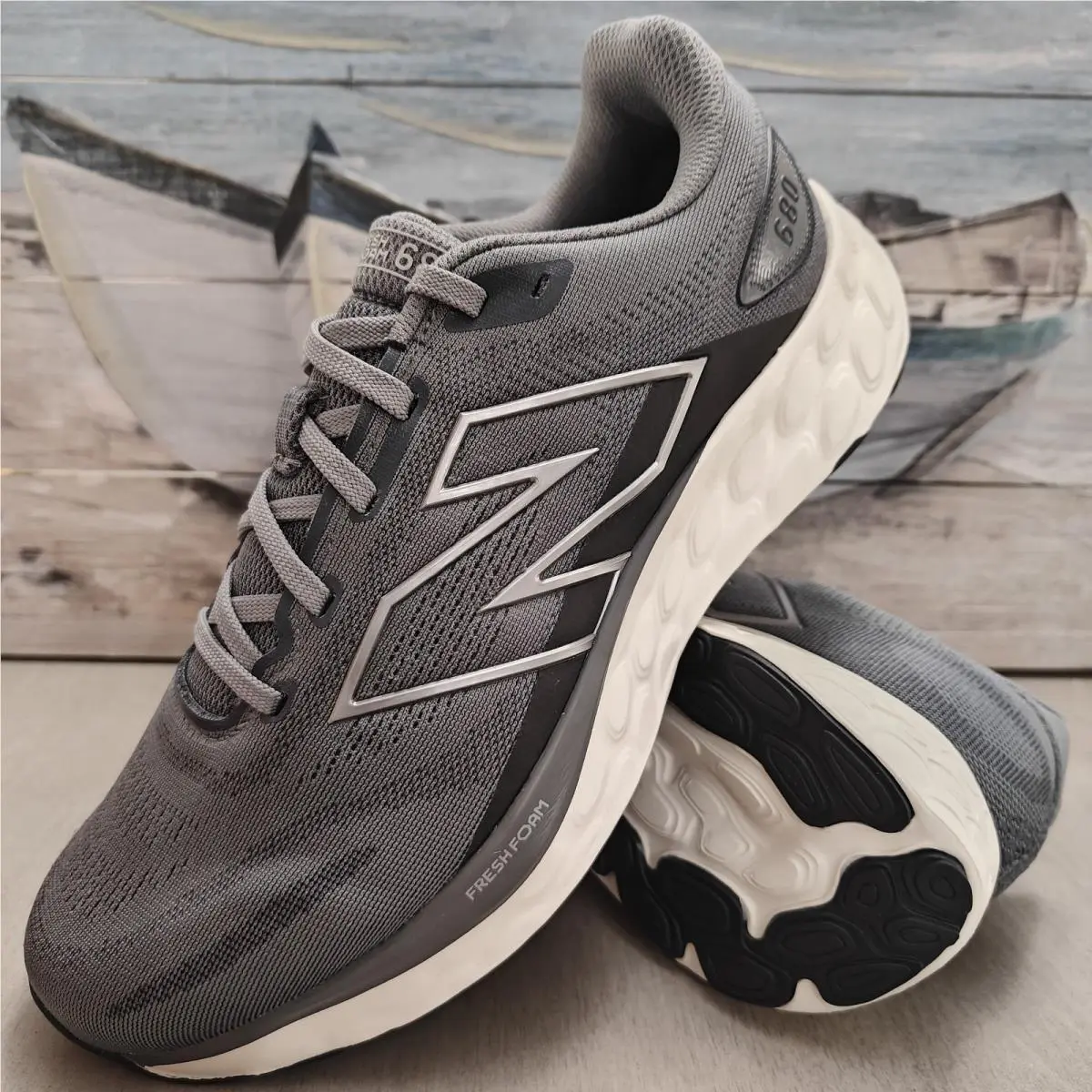New Balance shoes - 680 - Gray (UPC: 197375620022) 0