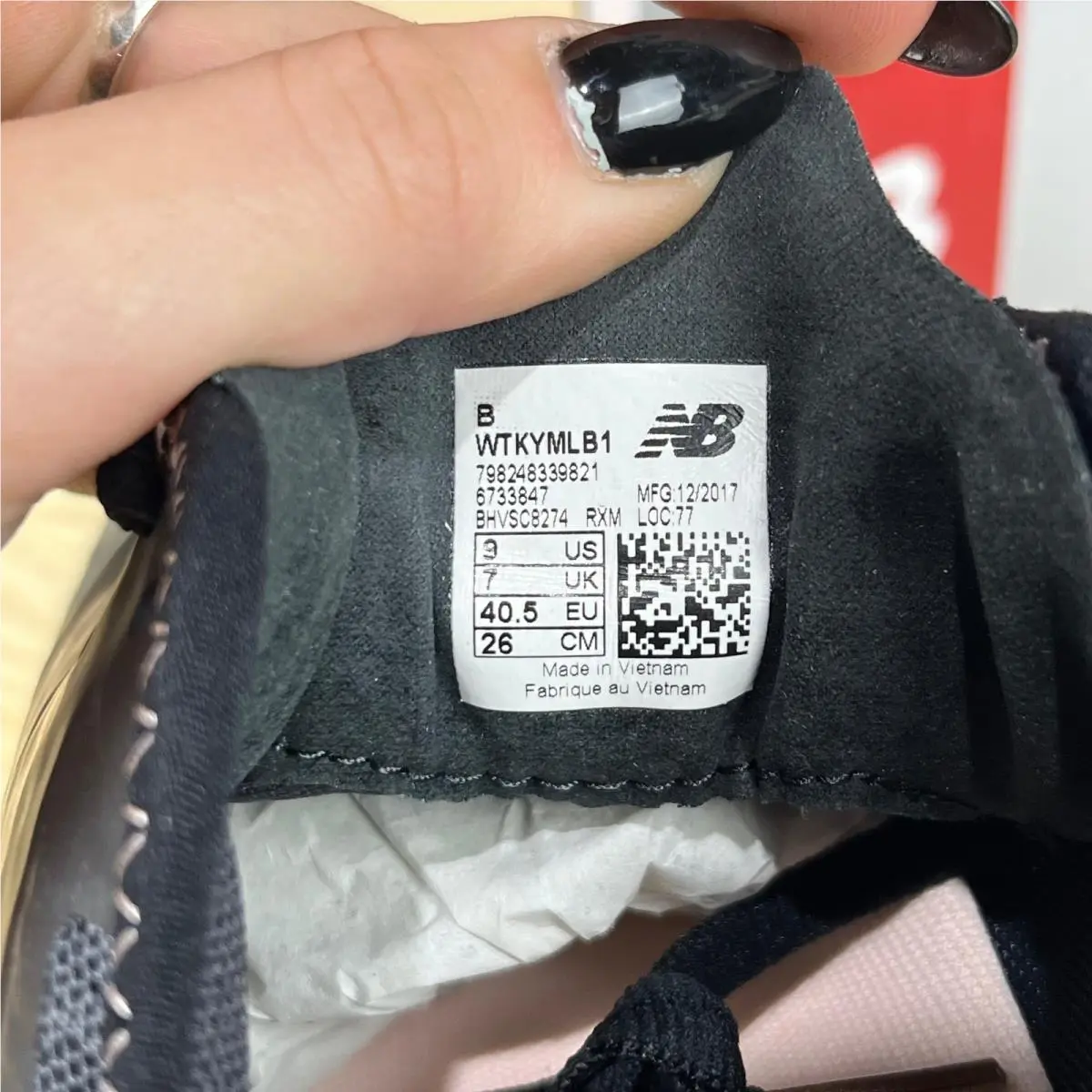 New Balance shoes - New Balance Fresh Foam Kaymin Trail WTKYMLB1 - WTKYMLB1 - Black 7