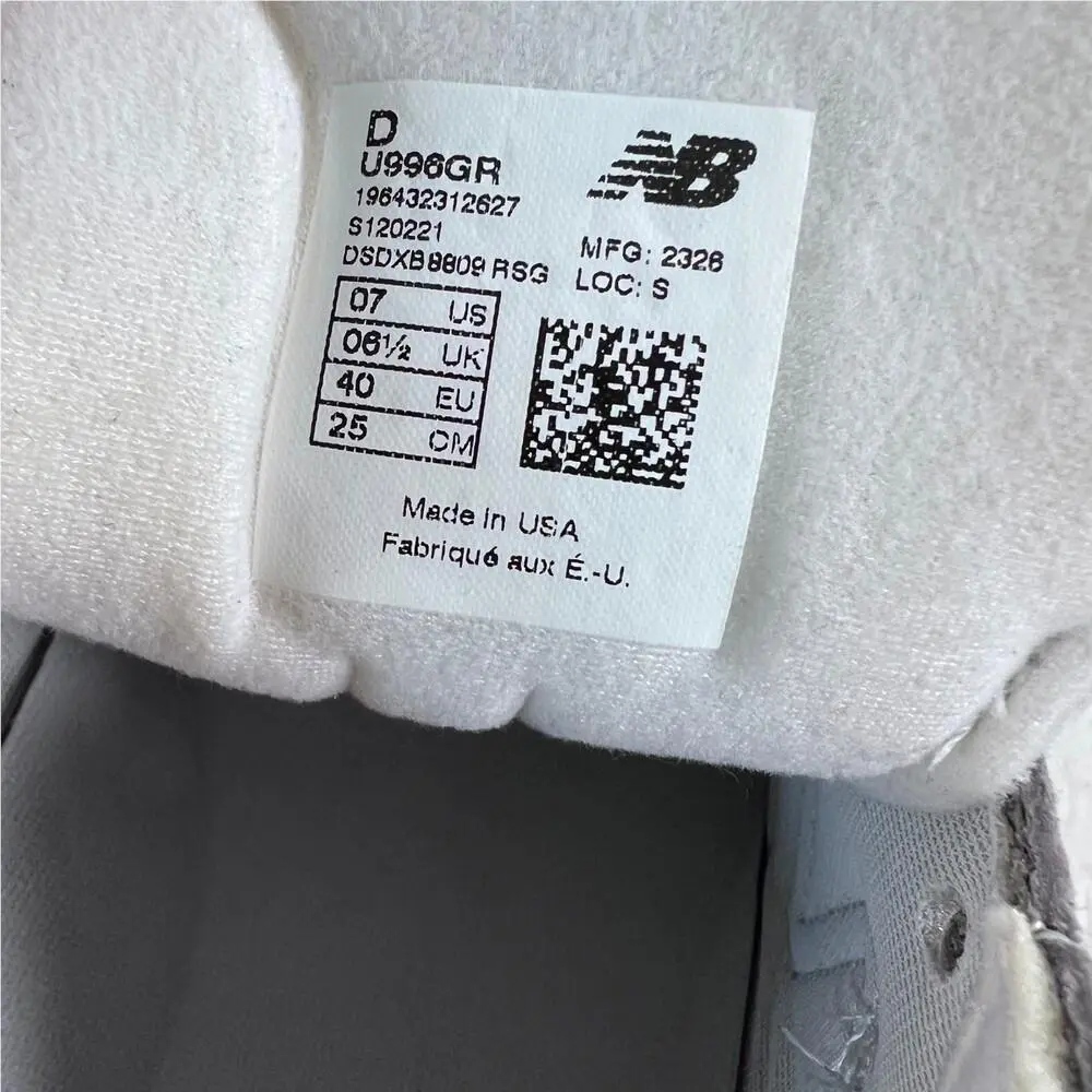 New Balance shoes - New Balance 996 Made in USA - Gray 6