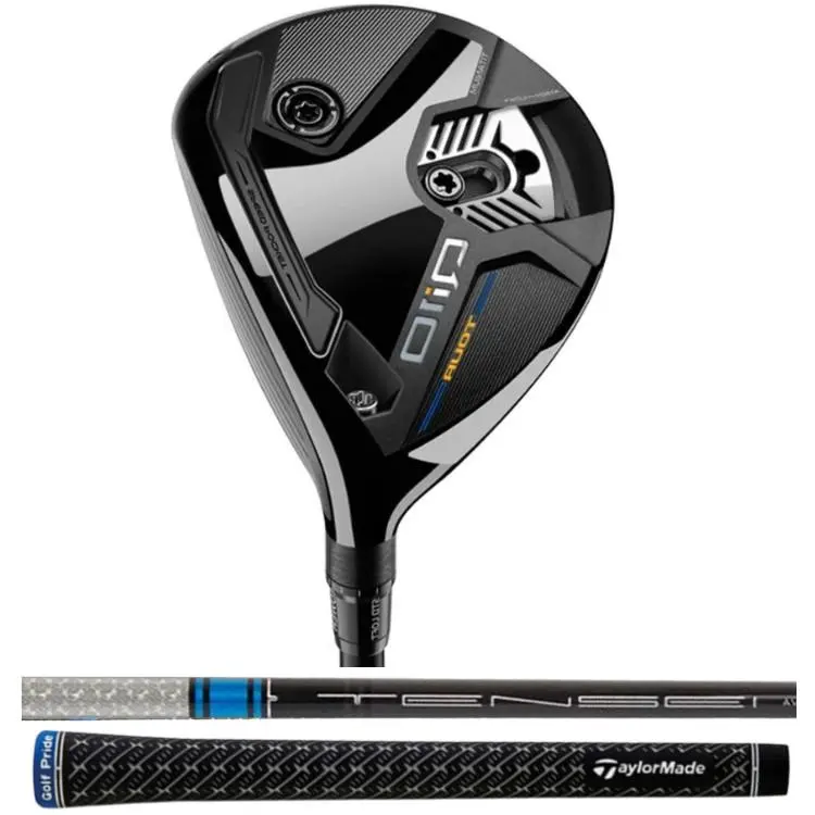 Left Handed Taylormade Qi10 Tour 5-18 Fairway Tensei AV Raw Blue 65 Stiff