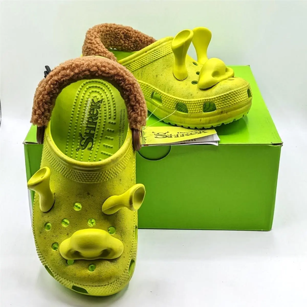 Crocs shoes - crocs Classic DreamWorks Shrek Clog - 209373-3TX - Green 34