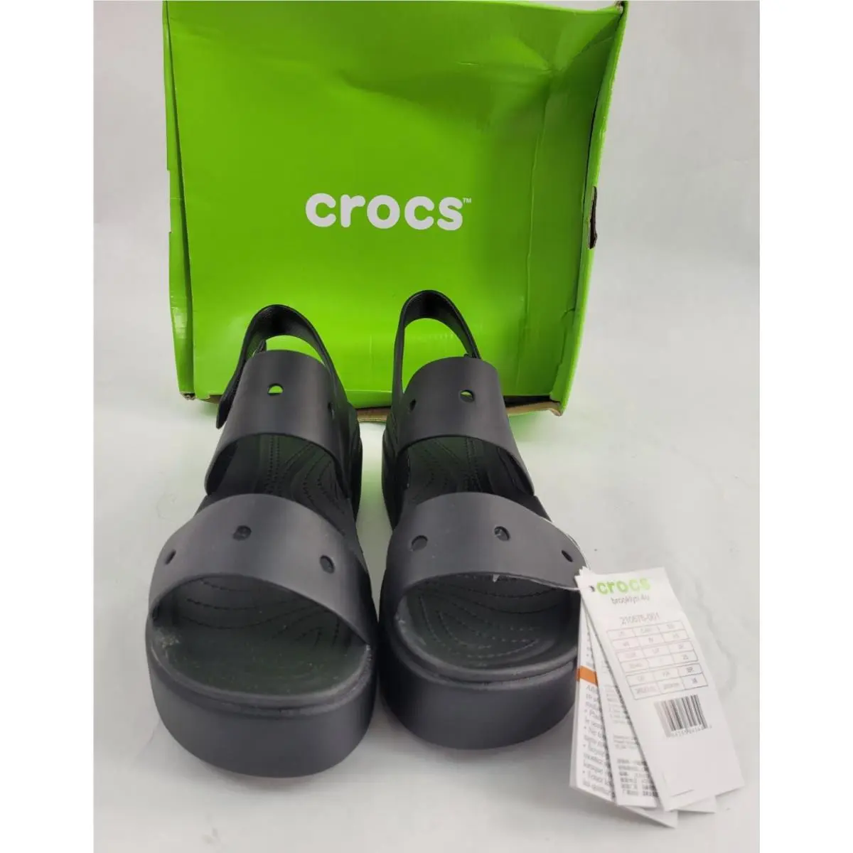 Crocs shoes - Crocs Brooklyn 4U - Brooklyn - 210676-001 - Black (UPC: 196265845644) 0