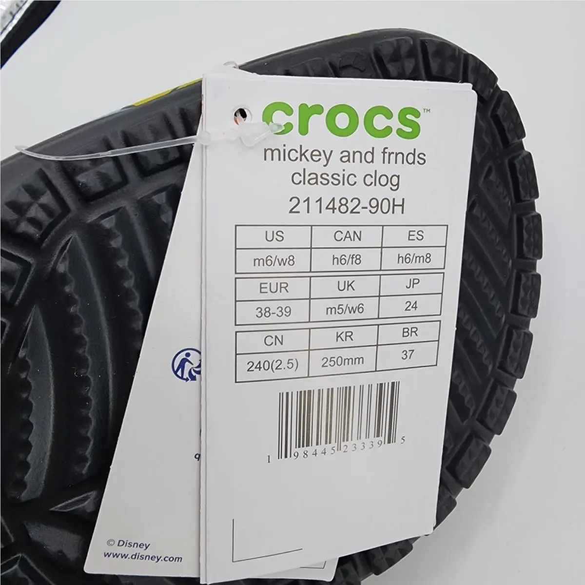 Crocs shoes - Crocs Disney Mickey Mouse - Disney Mickey Mouse - Multicolor 6