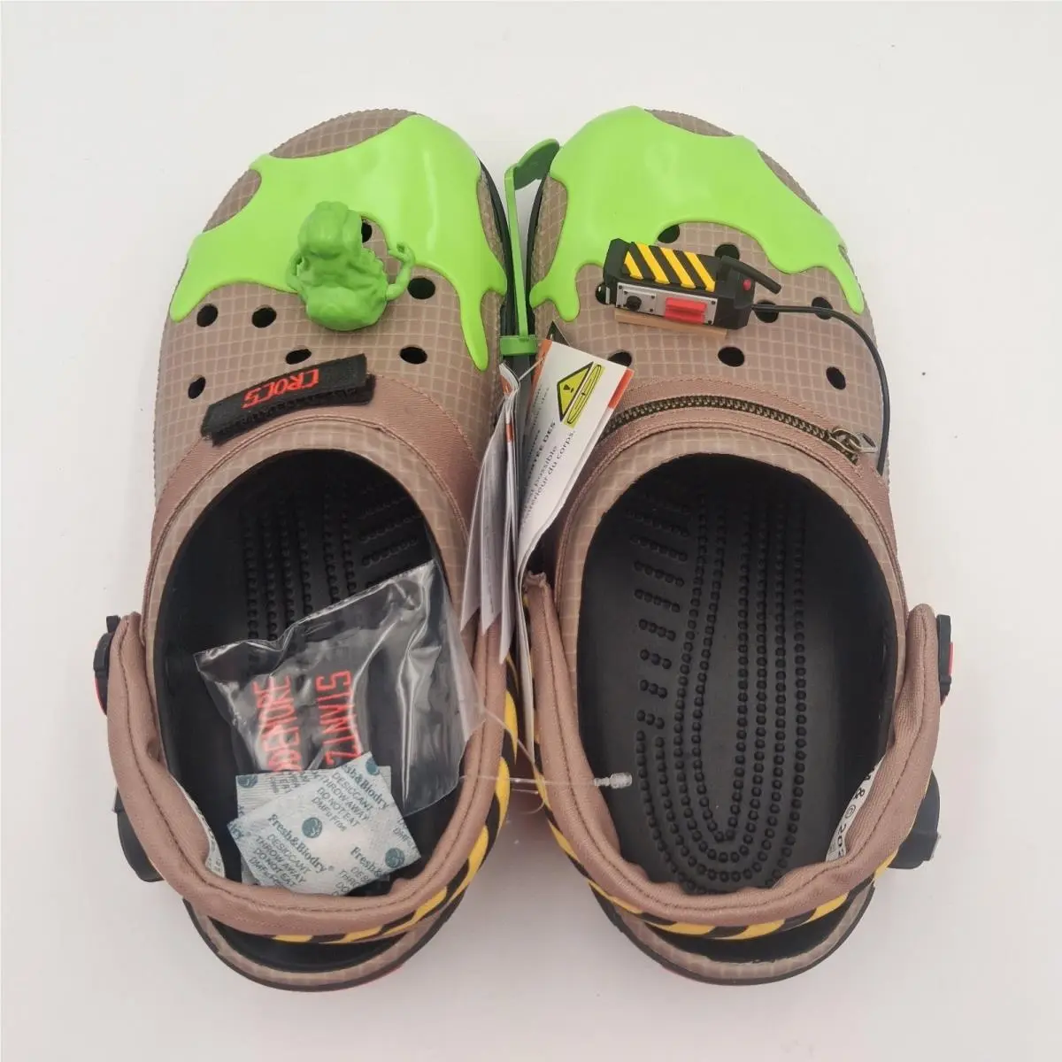 Crocs shoes - Crocs Ghostbusters Classic Clog - Ghostbusters Classic Clog - 211414 - Brown, Green, Black, Yellow 4