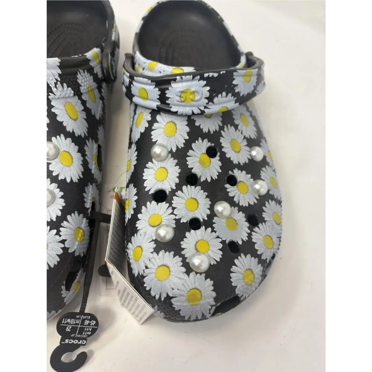 Crocs shoes - Vacay Vibes - Vacay Vibes - 206375-0ZI - Black White Daisy 1