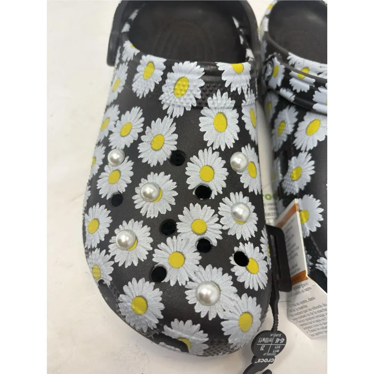 Crocs shoes - Vacay Vibes - Vacay Vibes - 206375-0ZI - Black White Daisy 0