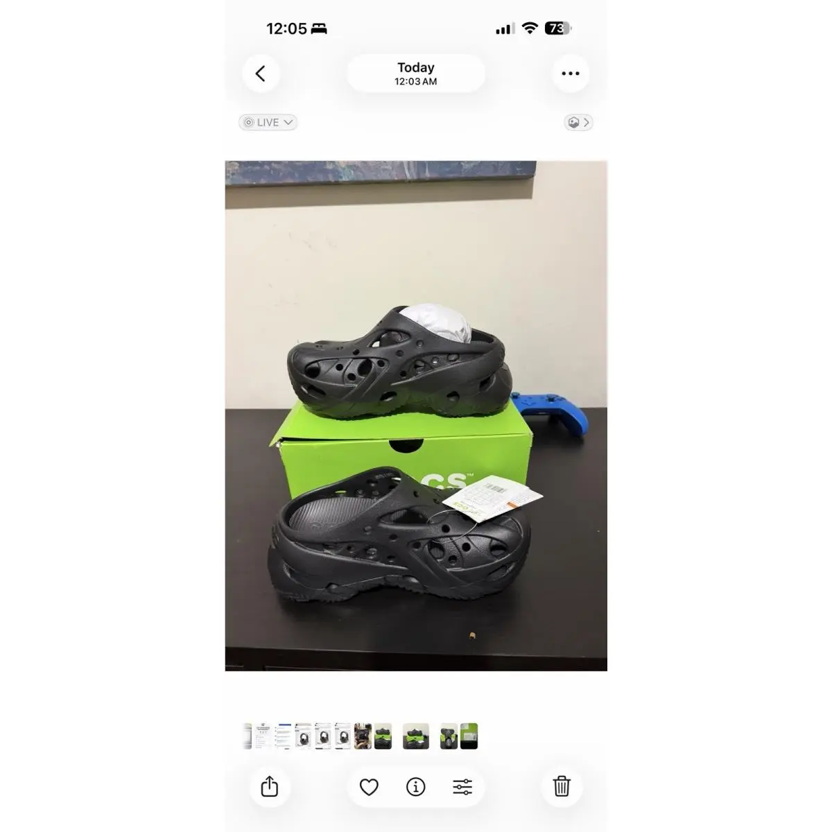 Crocs shoes - CROCS 211141-001 - Black 1