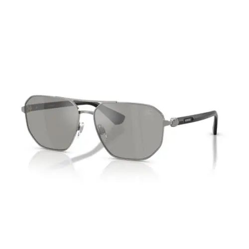 Burberry Men`s 60mm Gunmetal Sunglasses BE3166-10036G-60