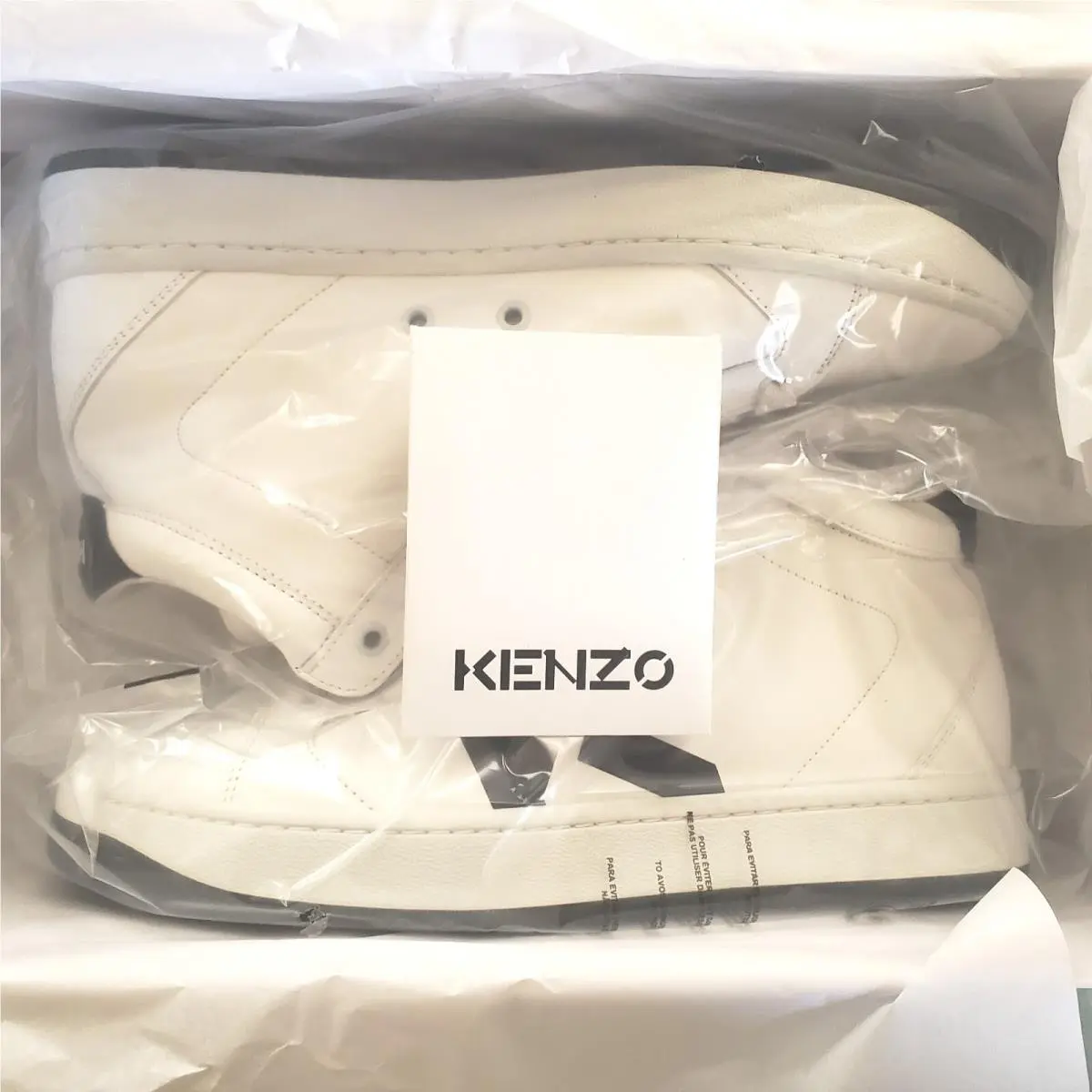Kenzo shoes - Kenzo Kourt Court K - Kourt Court - White (UPC: 3612230165199) 5