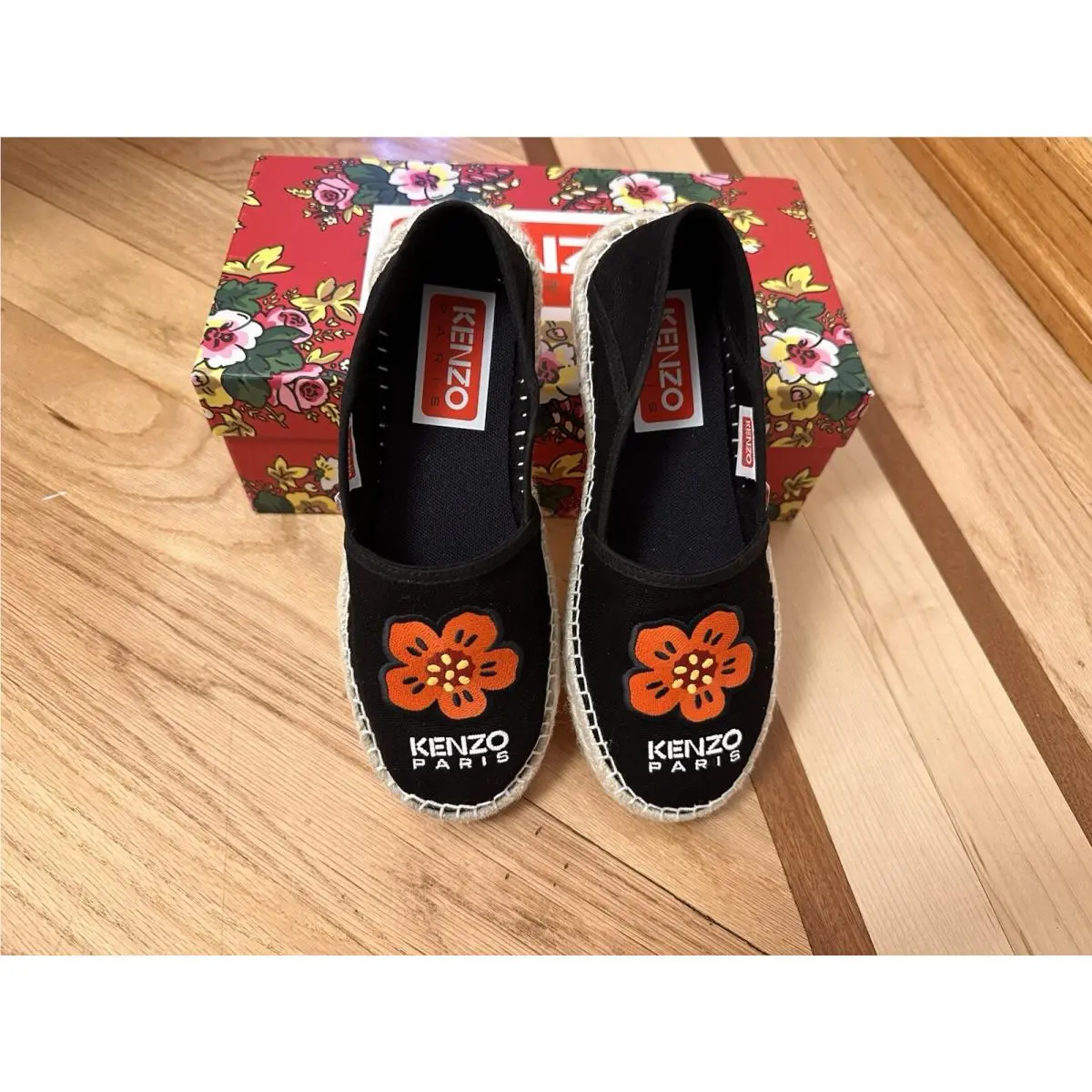 Kenzo shoes - Flowers - Flowers - Black (UPC: 3612230566361) 0