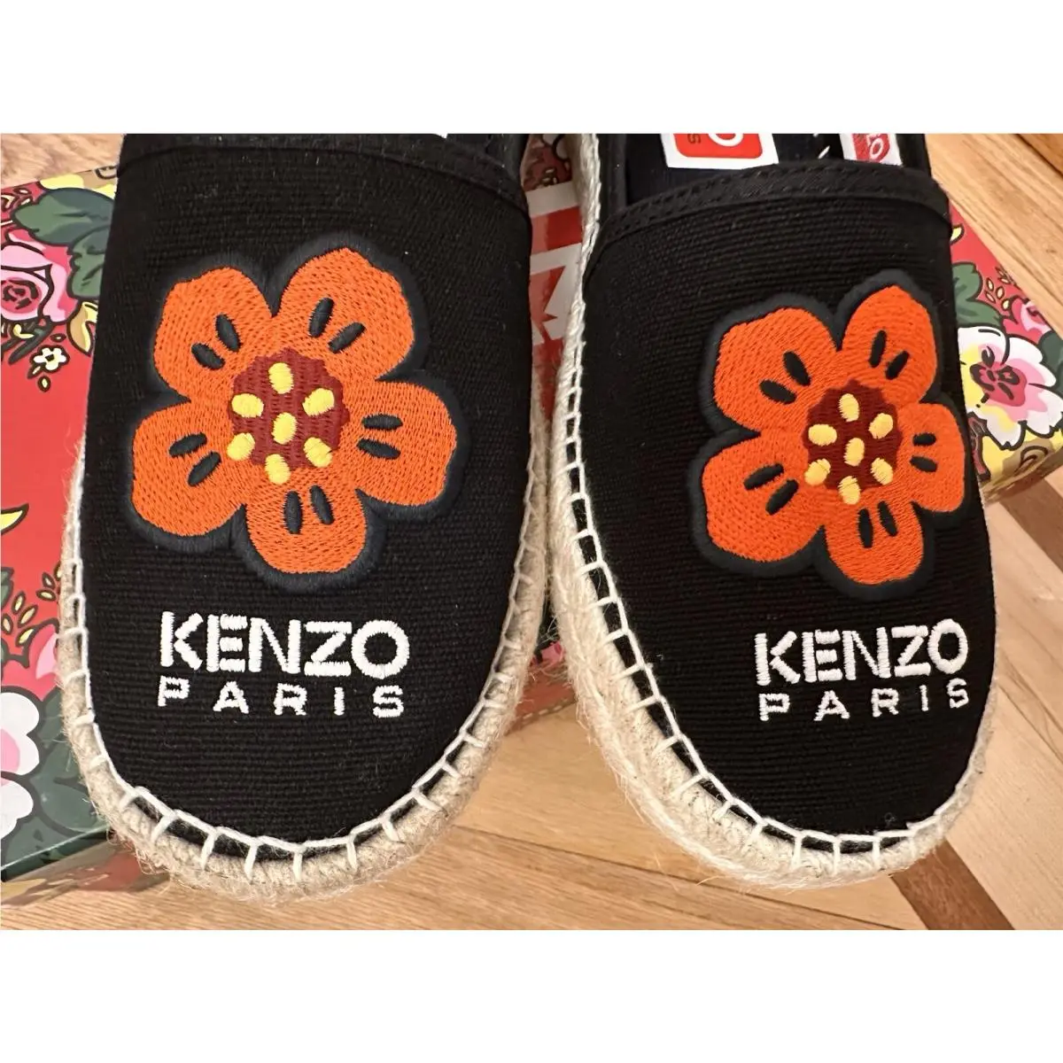 Kenzo shoes - Flowers - Flowers - Black (UPC: 3612230566361) 2