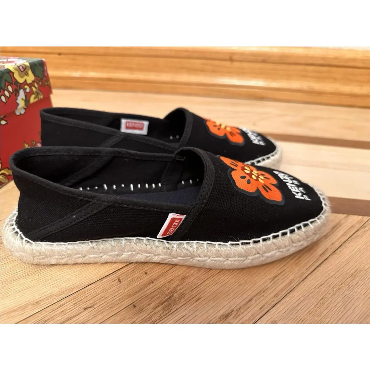 Kenzo shoes - Flowers - Flowers - Black (UPC: 3612230566361) 4