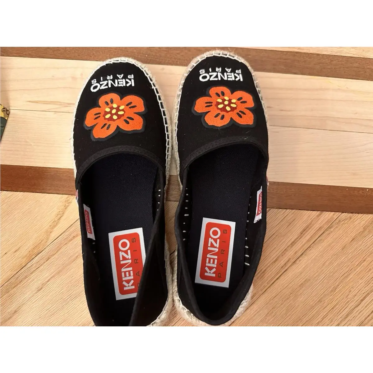 Kenzo shoes - Flowers - Flowers - Black (UPC: 3612230566361) 6
