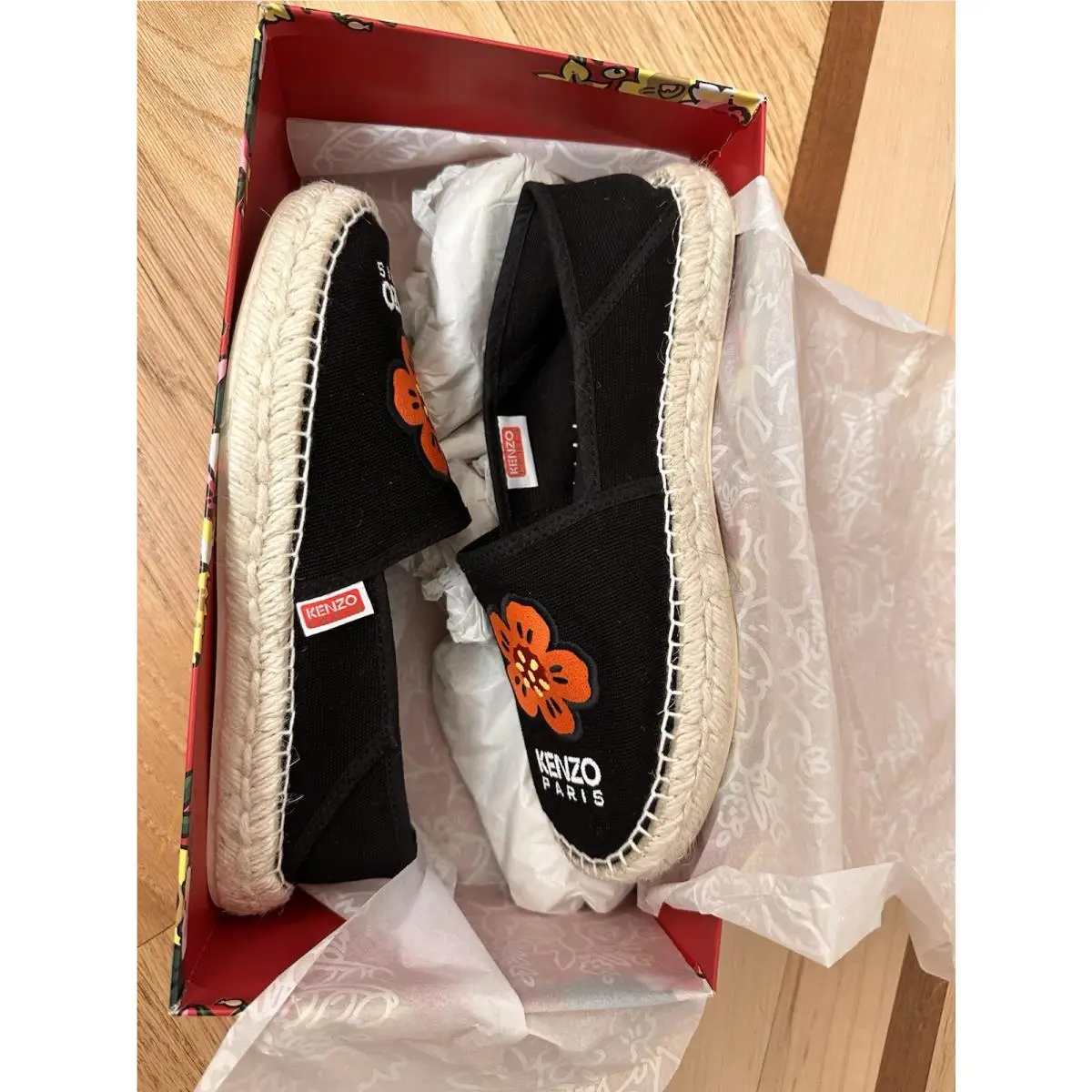 Kenzo shoes - Flowers - Flowers - Black (UPC: 3612230566361) 7