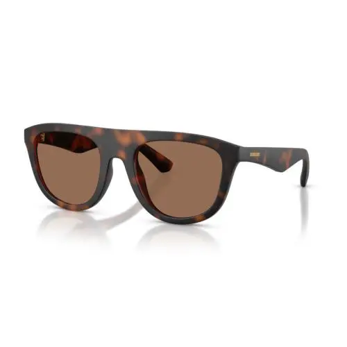 Burberry Men`s 55mm Matte Dark Havana Sunglasses BE4459U-353673-55