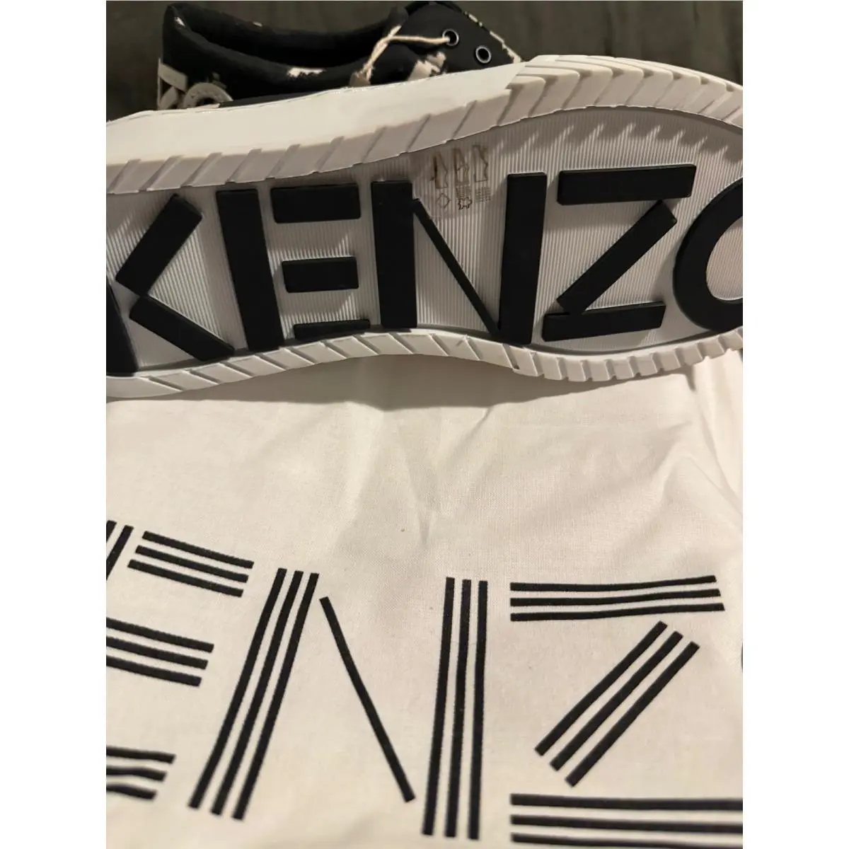Kenzo shoes - K-Skate Lace Up Sneakers - Lace Sneakers - Black 0