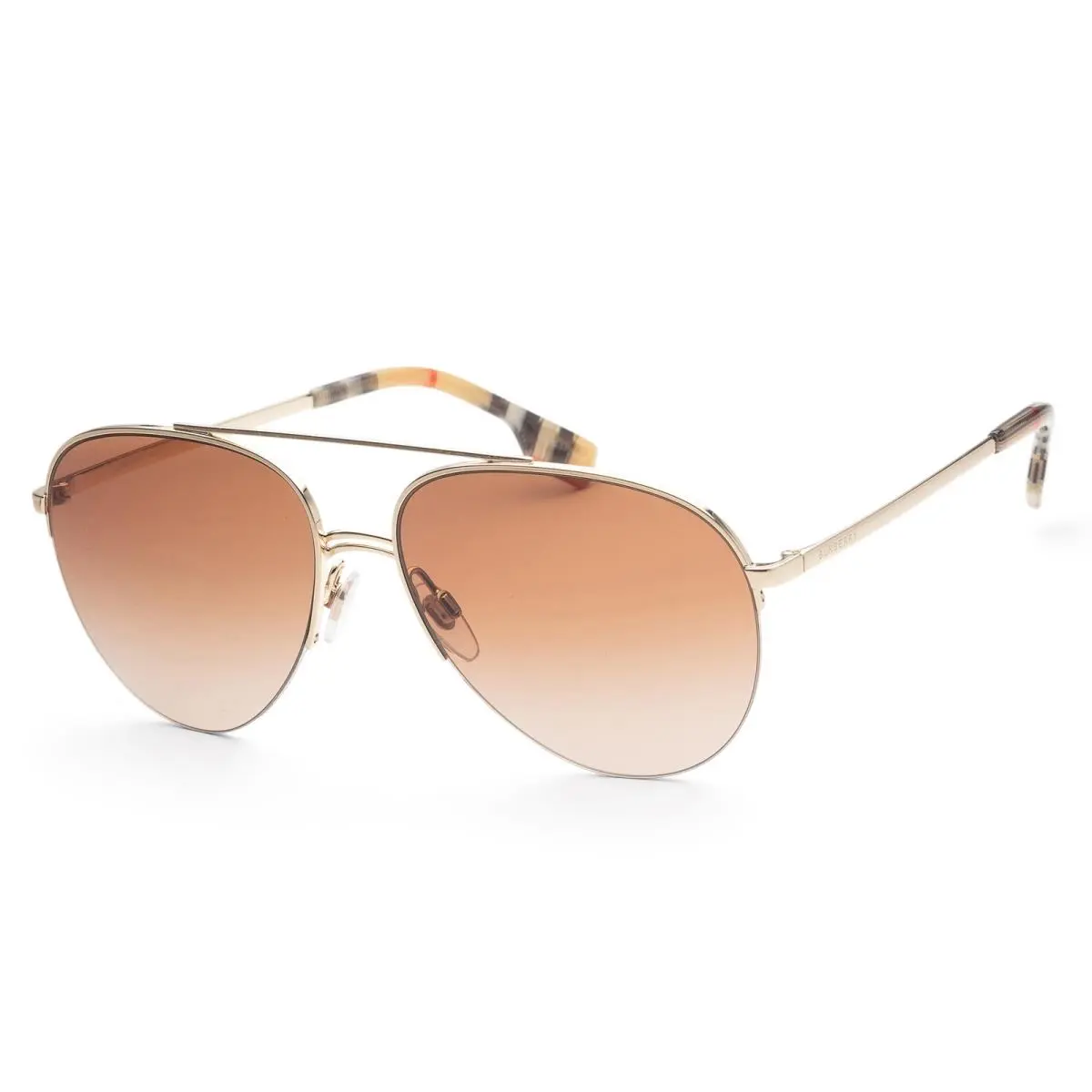 Burberry Women`s Ferry 59mm Light Gold Sunglasses BE3113-110913-59