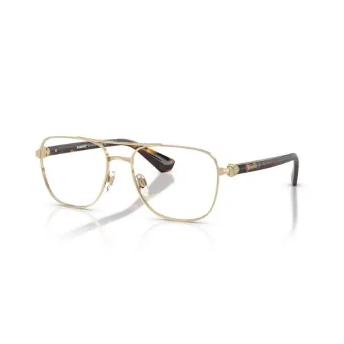 Burberry Men`s 54mm Light Gold Eyeglasses BE1396-1109-54