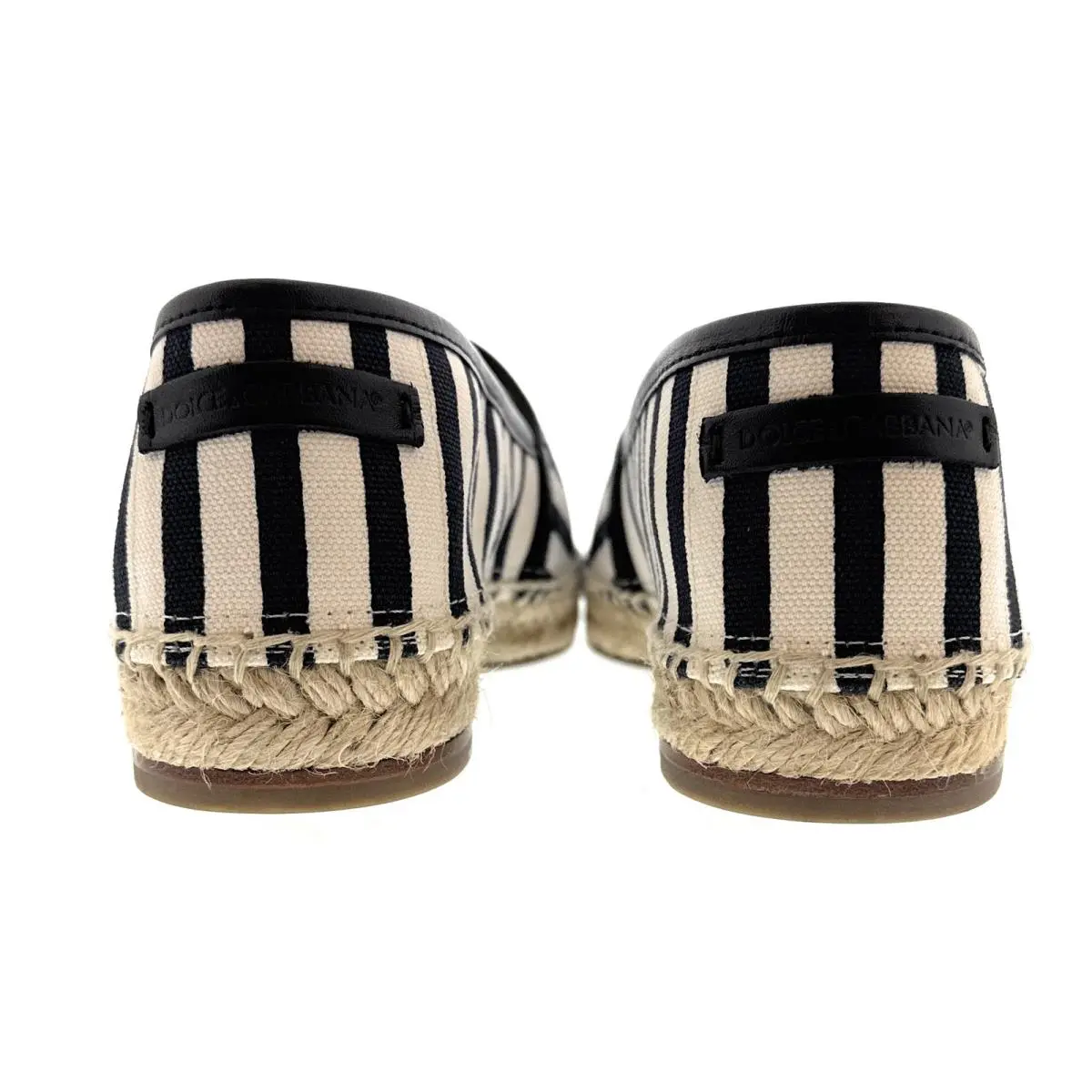Dolce & Gabbana shoes - 0111A50023AD646HB063 - 0111A50023AD646HB063 - White/Navy Striped (UPC: 8058091320172) 0