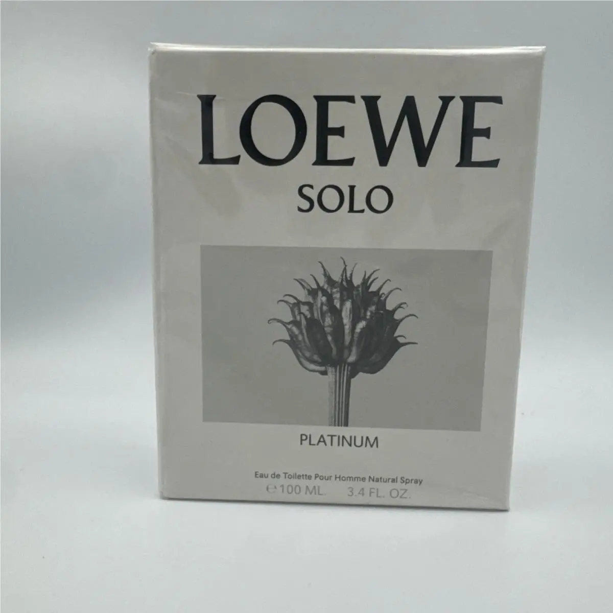 Loewe Solo Platinum Pour Homme Eau DE Toilette Spray 100 ML