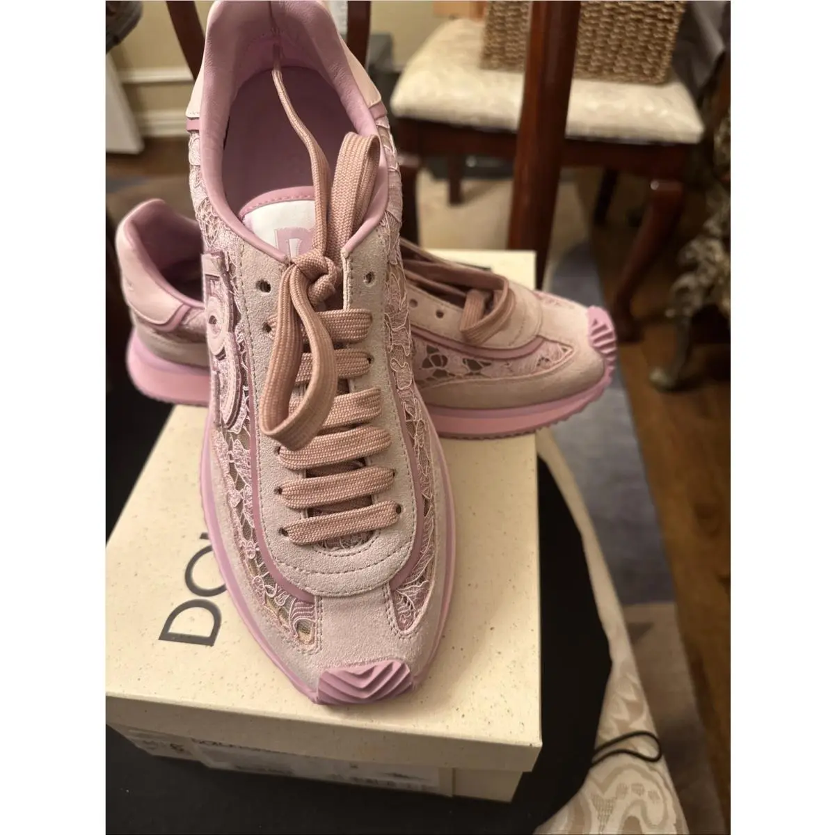 Dolce & Gabbana shoes - CK2203 AS115 - Pink (UPC: 8056265785703) 6