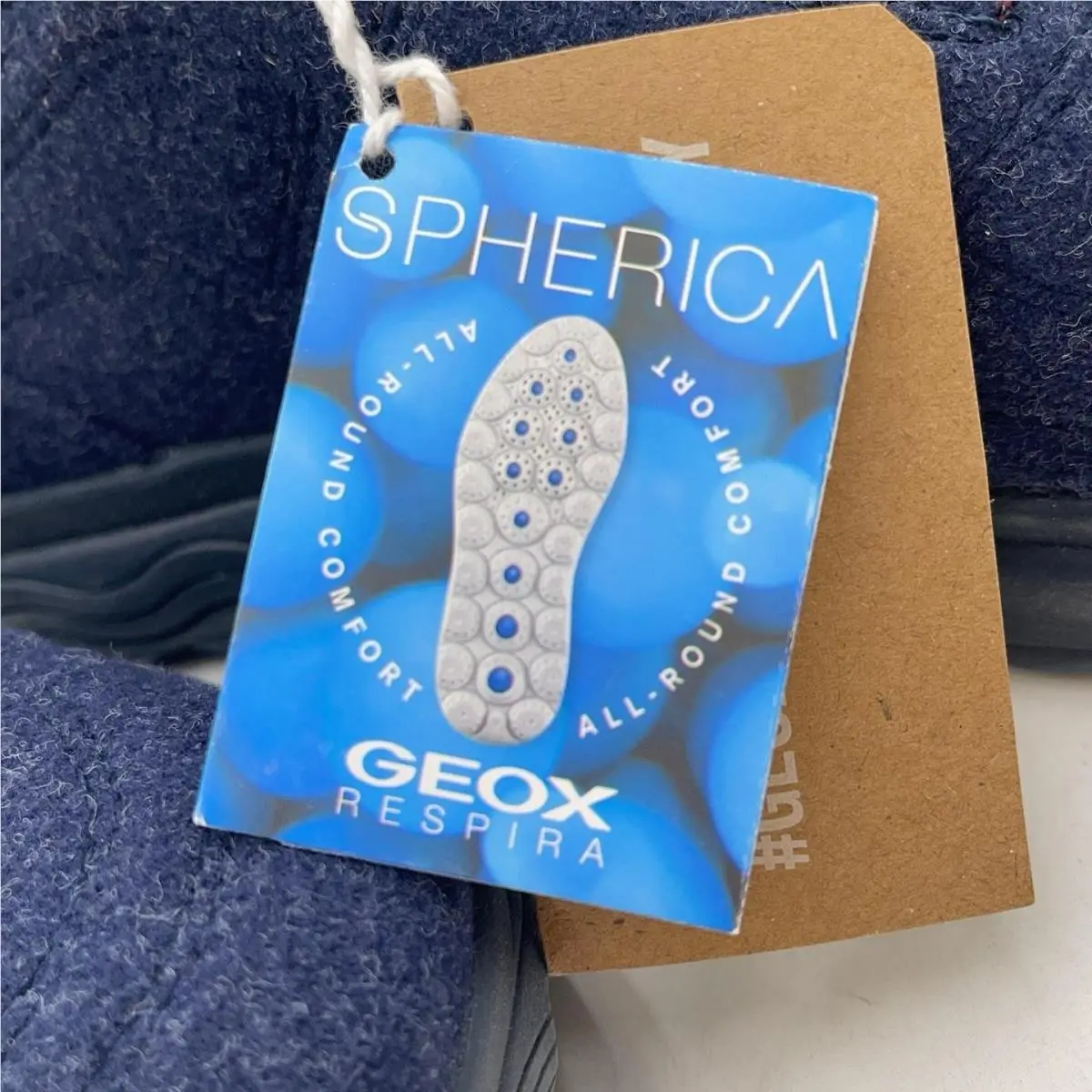 Geox shoes - Geox Spherica B Felt - Spherica Felt - U26BYB - Blue 2