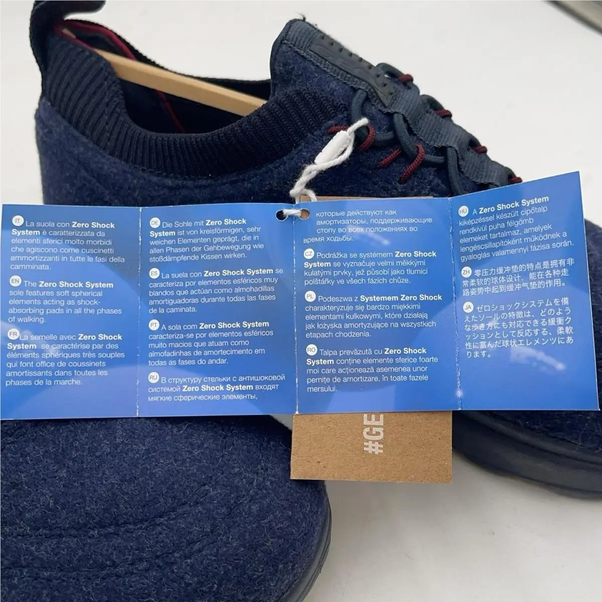 Geox shoes - Geox Spherica B Felt - Spherica Felt - U26BYB - Blue 4