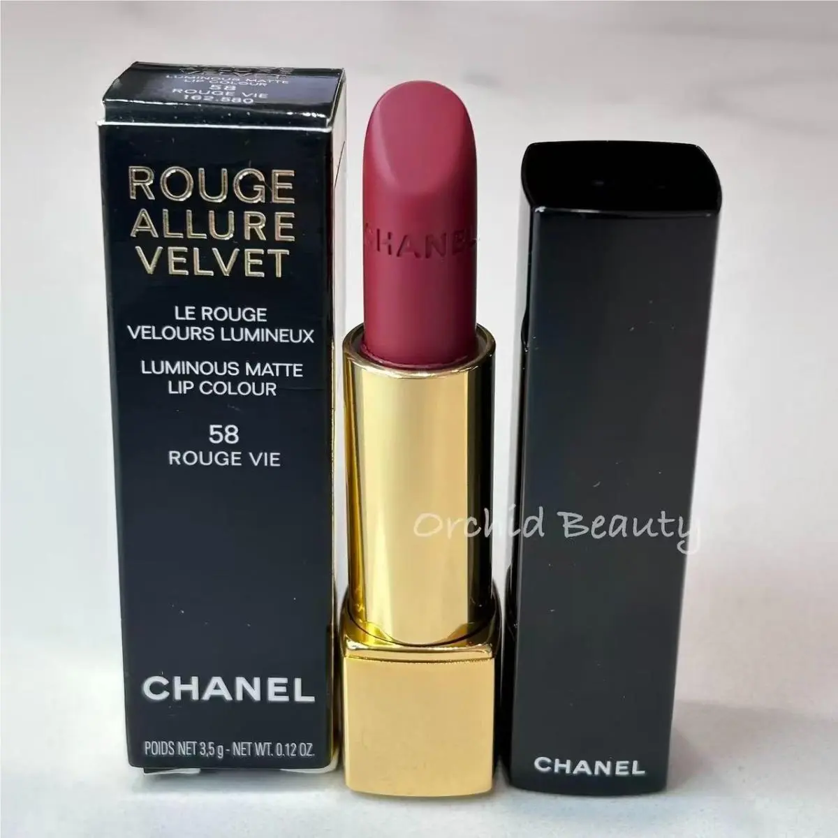 Chanel Lipstick Full Size 3 g/0.1 oz 3.5g/0.12oz