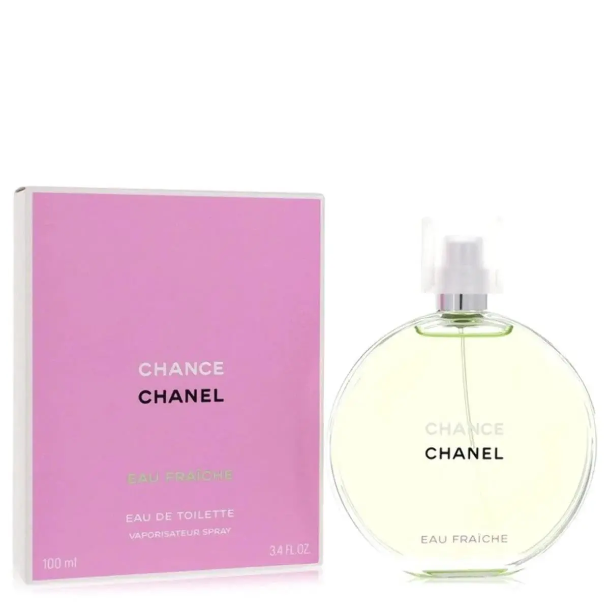 Chanel Chance Eau Fraiche Eau De Toilette Vaporisateur Spray 100 ml / 3.4 oz