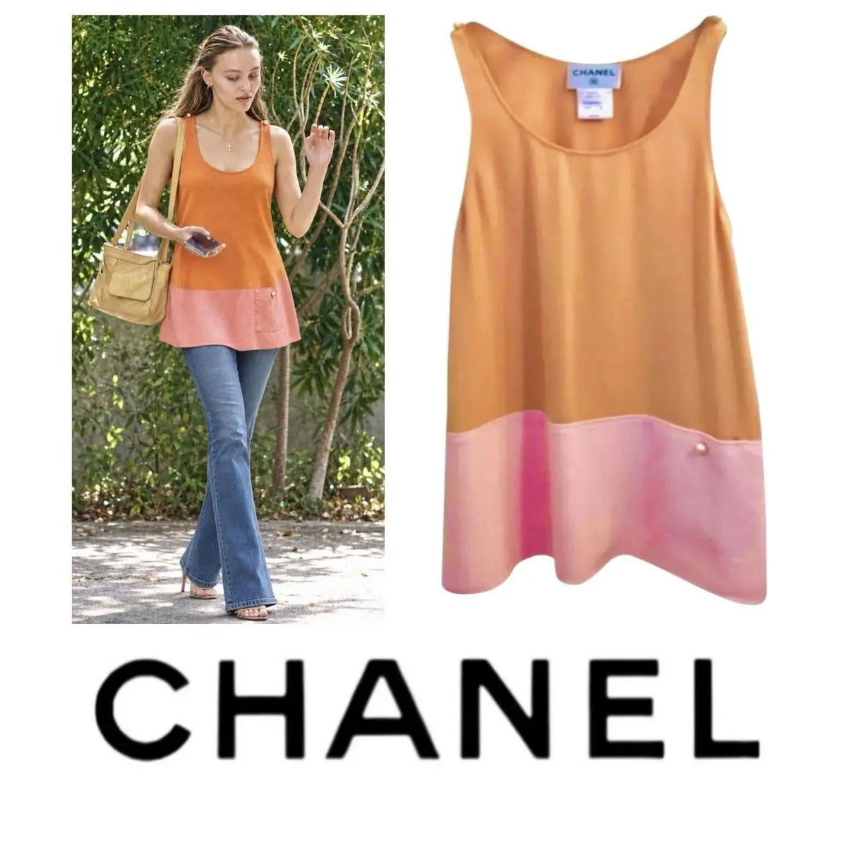 Chanel clothing - 2014 Spring Collection - Spring Collection - Orange, Manufacturer: Orange Pink 8