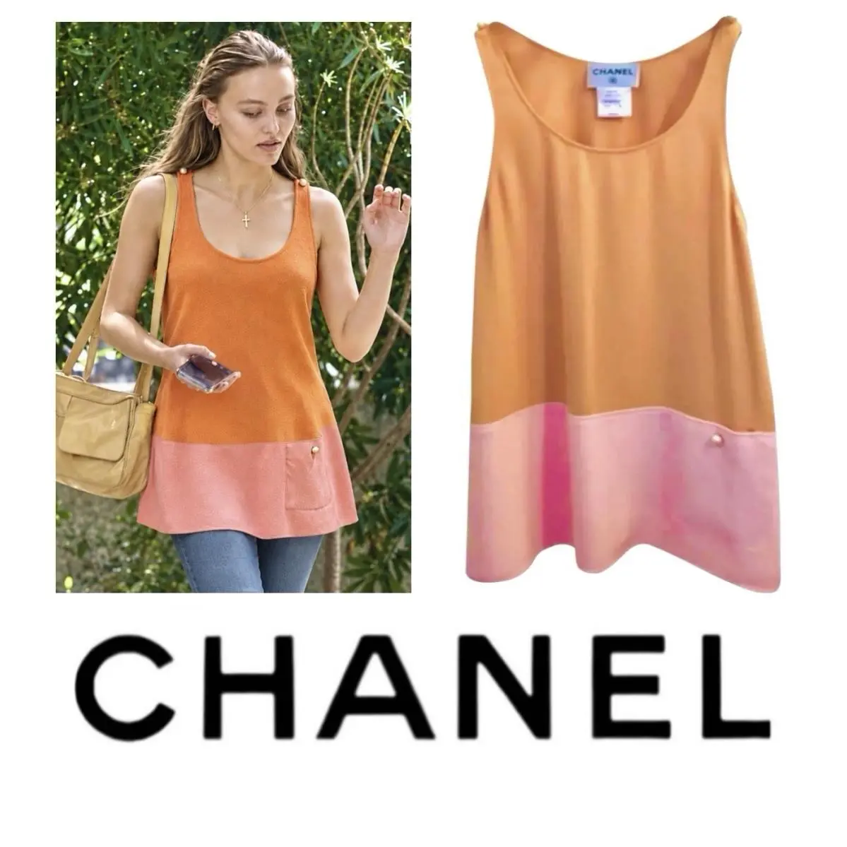 Chanel clothing - 2014 Spring Collection - Spring Collection - Orange, Manufacturer: Orange Pink 16